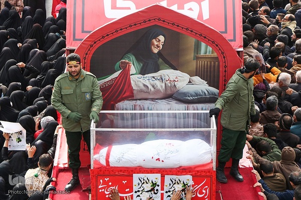 تشییع پیکر شهدا در اصفهان‎‎