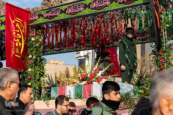 تشییع پیکر مطهر ۴ شهید گمنام دفاع مقدس در کرج‎‎