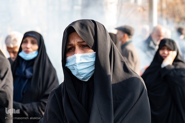 تشییع پیکر مطهر ۴ شهید گمنام دفاع مقدس در کرج‎‎