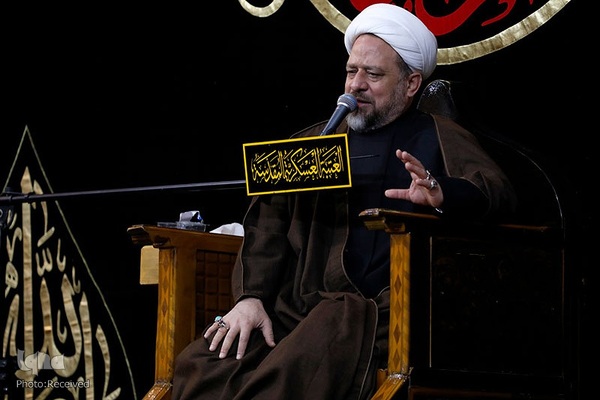 آیین سوگواری و تشییع نمادین پیکر حضرت زهرا (س) در شهر سامرا عراق