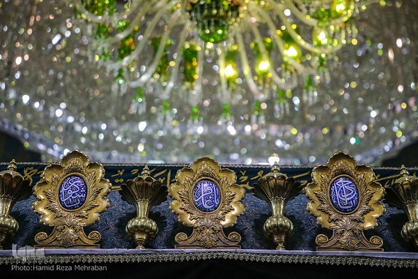 غبار‌روبی مضجع مطهر حضرت عبدالعظیم حسنی(ع)