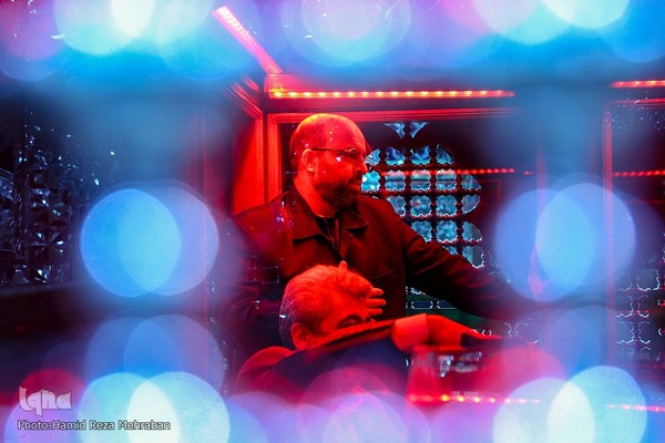 غبار‌روبی مضجع مطهر حضرت عبدالعظیم حسنی(ع)