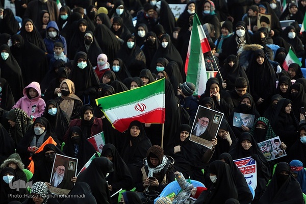 مراسم گرامیداشت یوم‌الله ۹دی در میدان امام حسین (ع)