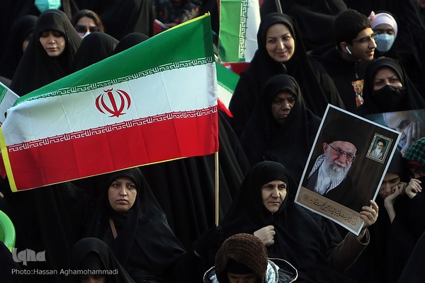 مراسم گرامیداشت یوم‌الله ۹دی در میدان امام حسین (ع)