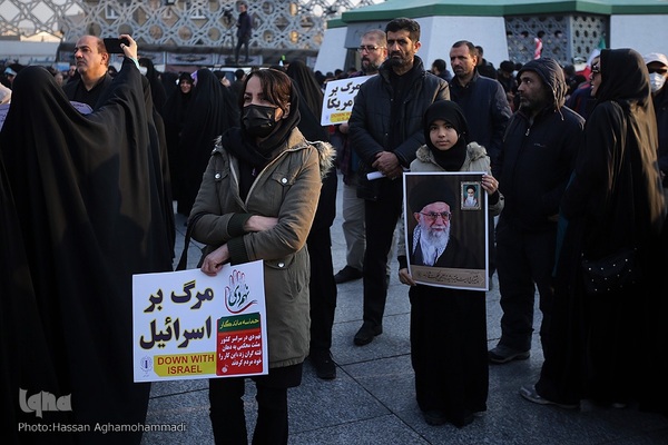 مراسم گرامیداشت یوم‌الله ۹دی در میدان امام حسین (ع)