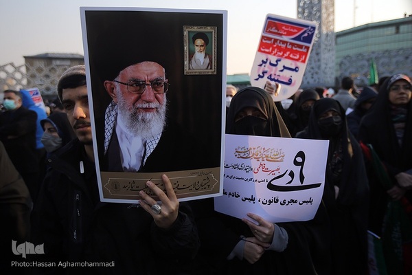 مراسم گرامیداشت یوم‌الله ۹دی در میدان امام حسین (ع)