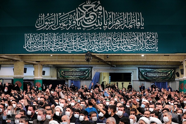 آخرین شب مراسم عزاداری حضرت فاطمه‌زهرا سلام‌الله‌علیها