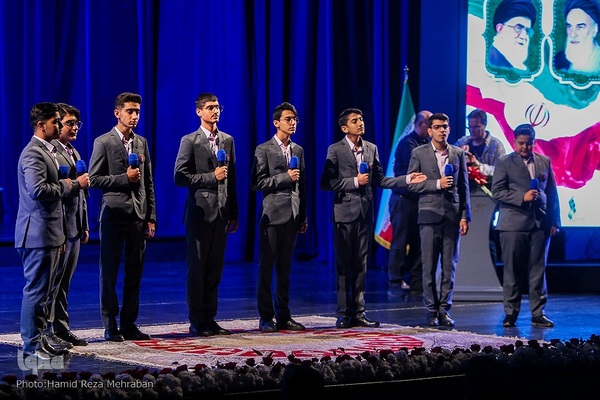 آیین پایانی رویداد سرود «روایت سرباز»