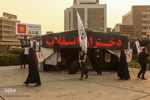 موکب‌های دختران انقلاب با محوریت حجاب