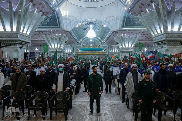 تجمع بزرگ جامعه کارگری و کارفرمائی به مناسبت ایام سالگرد حاج قاسم سلیمانی