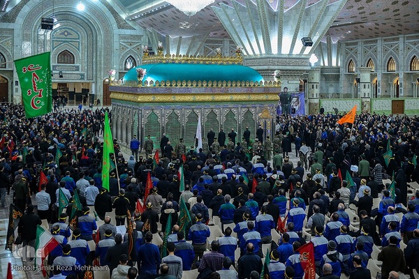 تجمع بزرگ جامعه کارگری و کارفرمائی به مناسبت ایام سالگرد حاج قاسم سلیمانی