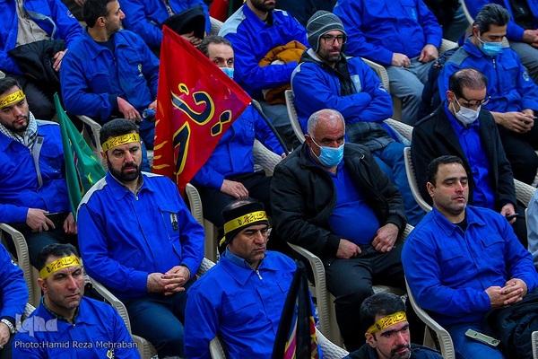 تجمع بزرگ جامعه کارگری و کارفرمائی به مناسبت ایام سالگرد حاج قاسم سلیمانی