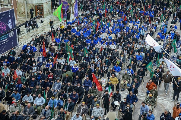 تجمع بزرگ جامعه کارگری و کارفرمائی به مناسبت ایام سالگرد حاج قاسم سلیمانی
