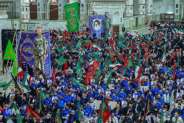 تجمع بزرگ جامعه کارگری و کارفرمائی به مناسبت ایام سالگرد حاج قاسم سلیمانی