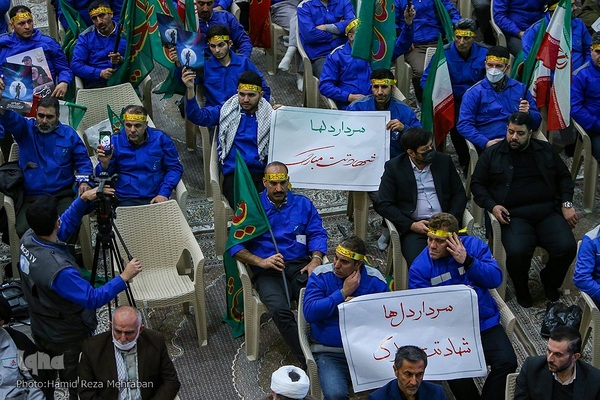 تجمع بزرگ جامعه کارگری و کارفرمائی به مناسبت ایام سالگرد حاج قاسم سلیمانی