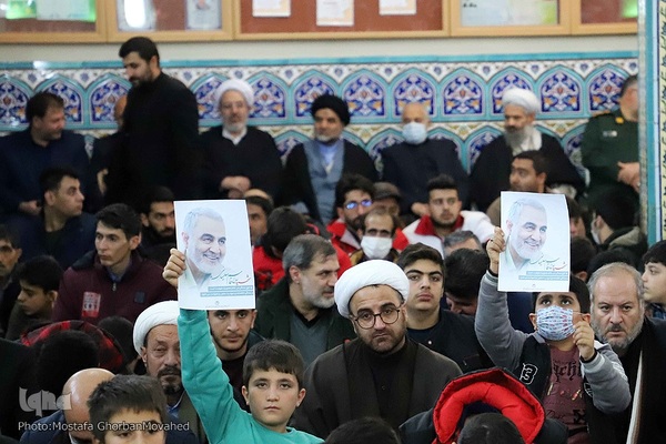 مراسم گرامیداشت سومین سالگرد شهادت سردار سرافراز سپاه اسلام حاج قاسم سلیمانی در اهر