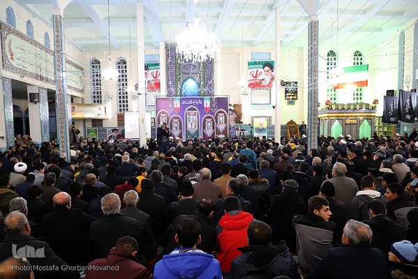 مراسم گرامیداشت سومین سالگرد شهادت سردار سرافراز سپاه اسلام حاج قاسم سلیمانی در اهر