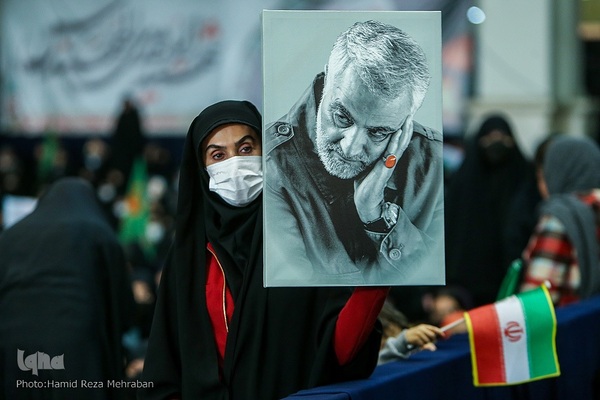 بزرگداشت شهادت سردار سلیمانی در مصلی تهران