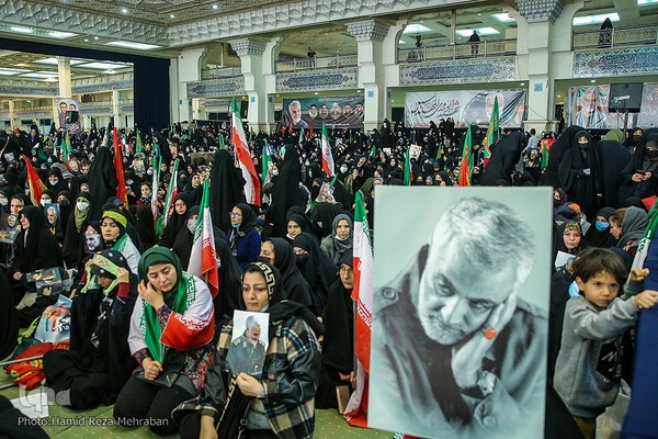 بزرگداشت شهادت سردار سلیمانی در مصلی تهران
