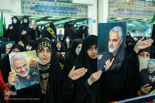 بزرگداشت شهادت سردار سلیمانی در مصلی تهران