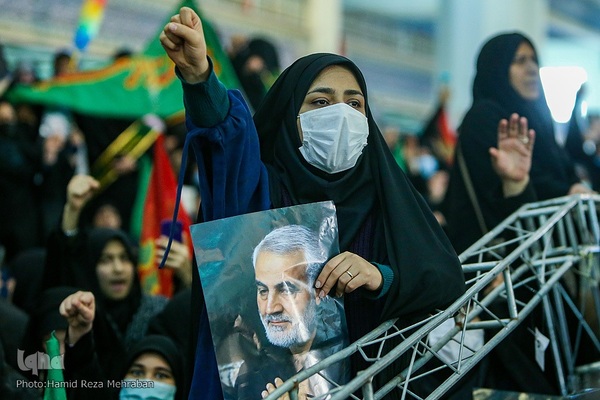 بزرگداشت شهادت سردار سلیمانی در مصلی تهران