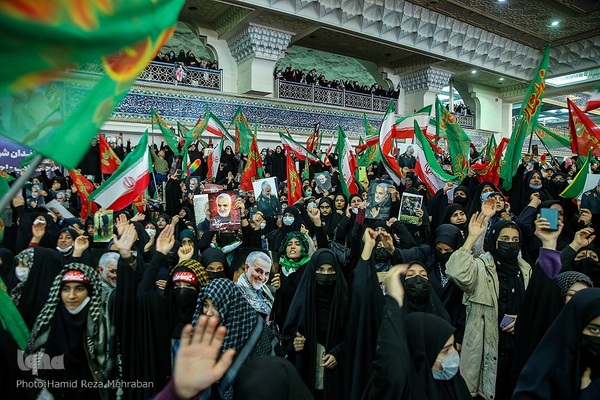 بزرگداشت شهادت سردار سلیمانی در مصلی تهران
