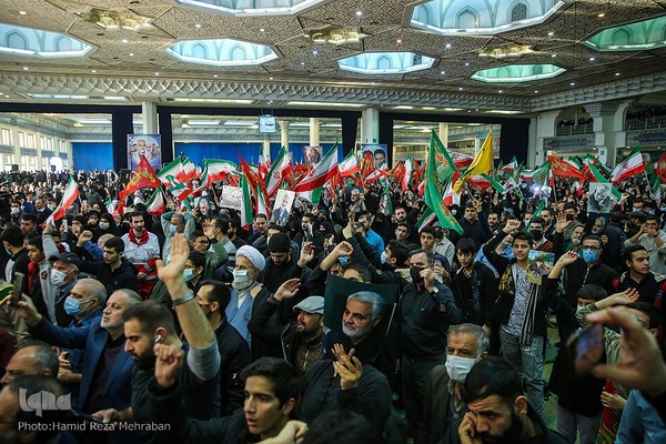 بزرگداشت شهادت سردار سلیمانی در مصلی تهران