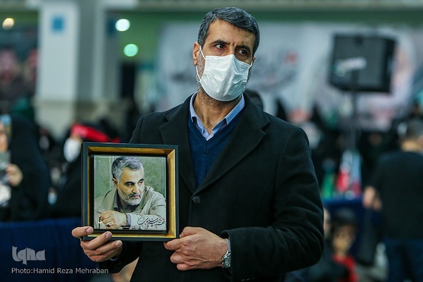 بزرگداشت شهادت سردار سلیمانی در مصلی تهران