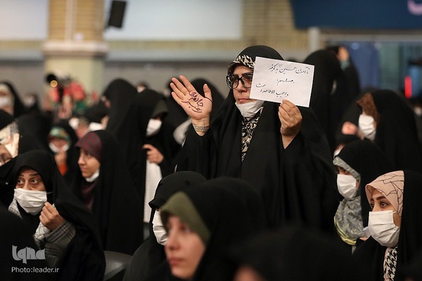 دیدار جمعی از بانوان فرهیخته کشور با رهبر انقلاب اسلامی