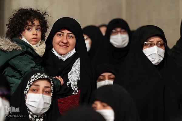 دیدار جمعی از بانوان فرهیخته کشور با رهبر انقلاب اسلامی