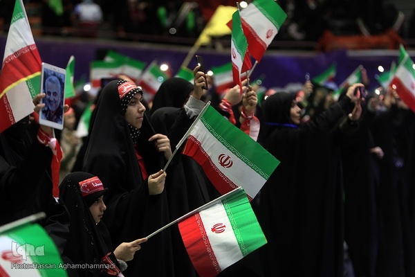 اجتماع بزرگ «دختران حاج قاسم» در ورزشگاه ۱۲ هزار نفری آزادی