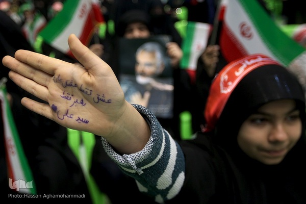 اجتماع بزرگ «دختران حاج قاسم» در ورزشگاه ۱۲ هزار نفری آزادی