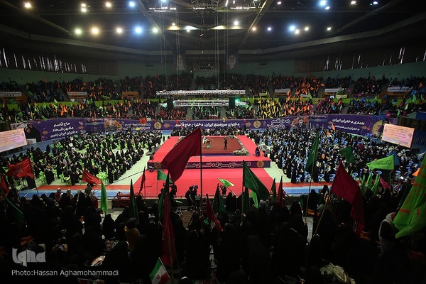 اجتماع بزرگ «دختران حاج قاسم» در ورزشگاه ۱۲ هزار نفری آزادی