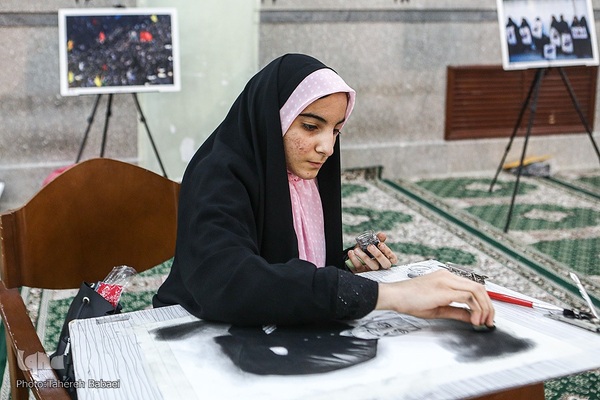 تجمع چند هزار نفری فرهنگیان در حرم عبدالعظیم