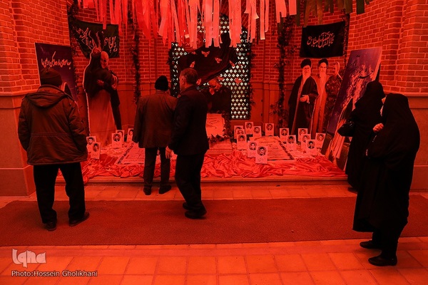 مراسم گرامیداشت دهه مقاومت در قزوین