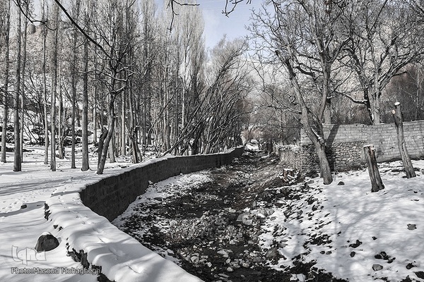 رخت‌سفید زمستان بر تن شهمیرزاد