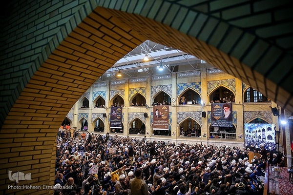 اجتماع حوزویان خراسان در حمایت از رهبر انقلاب