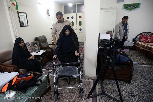 دیدار جمعی از نمایندگان جامعه قرآنی با خانواده شهیدان کشتکار سهی