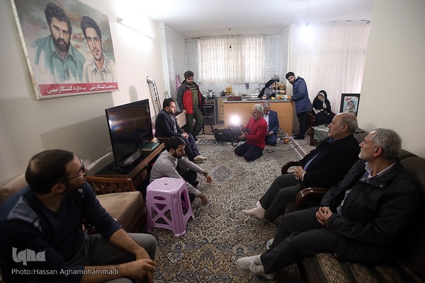 دیدار جمعی از نمایندگان جامعه قرآنی با خانواده شهیدان کشتکار سهی