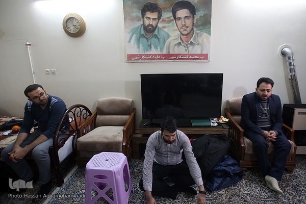 دیدار جمعی از نمایندگان جامعه قرآنی با خانواده شهیدان کشتکار سهی