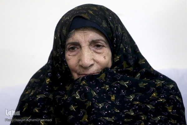 مادر شهیدان داود و مجید کشتکار سهی