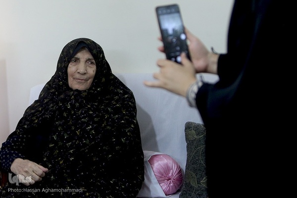 مادر شهیدان داود و مجید کشتکار سهی