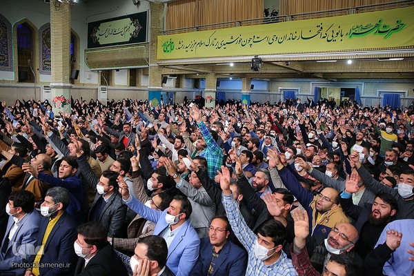 دیدار مداحان اهل‌بیت علیهم‌السلام