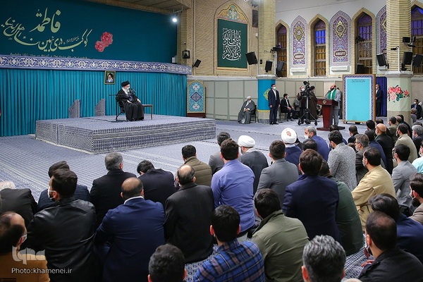 دیدار مداحان اهل‌بیت علیهم‌السلام