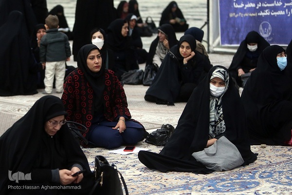 مراسم تجدید میثاق جامعه قرآنی کشور با آرمان‌های معمار کبیر انقلاب اسلامی، امام خمینی(ره) در حرم مطهر امام راحل