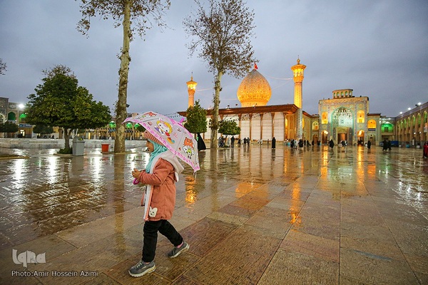 شب لیله الرغائب در حرم مطهر شاهچراغ