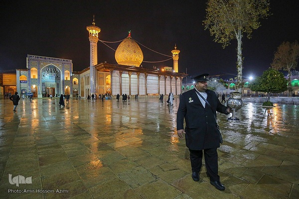 شب لیله الرغائب در حرم مطهر شاهچراغ