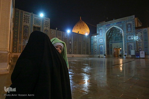 شب لیله الرغائب در حرم مطهر شاهچراغ