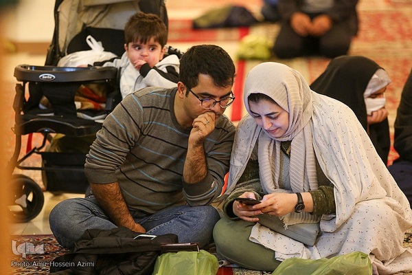 شب لیله الرغائب در حرم مطهر شاهچراغ