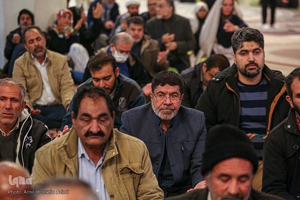 شب لیله الرغائب در حرم مطهر شاهچراغ